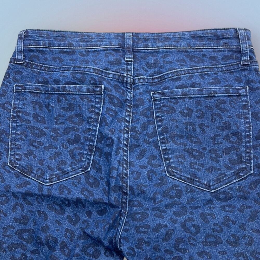 GAP Women’s 8 / 29 Blue Black Print Legging Jeans - Picture 5 of 5
